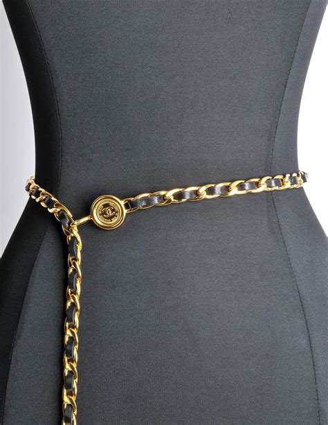 chanel chain belt 1930s